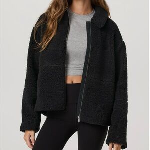 Vuori Black Lou Full Zip Jacket